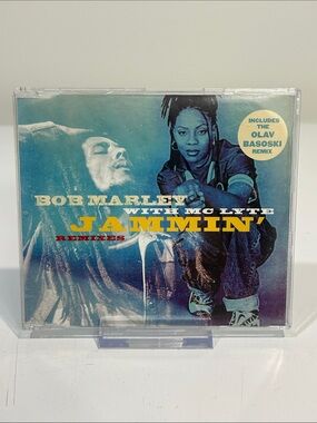 🤯5 for $20🤯 Bob Marley / MC Lyte “Jammin” Import CD Single [Reggae Pop House]